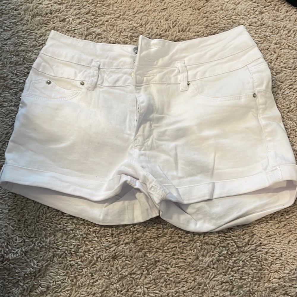 White Shorts